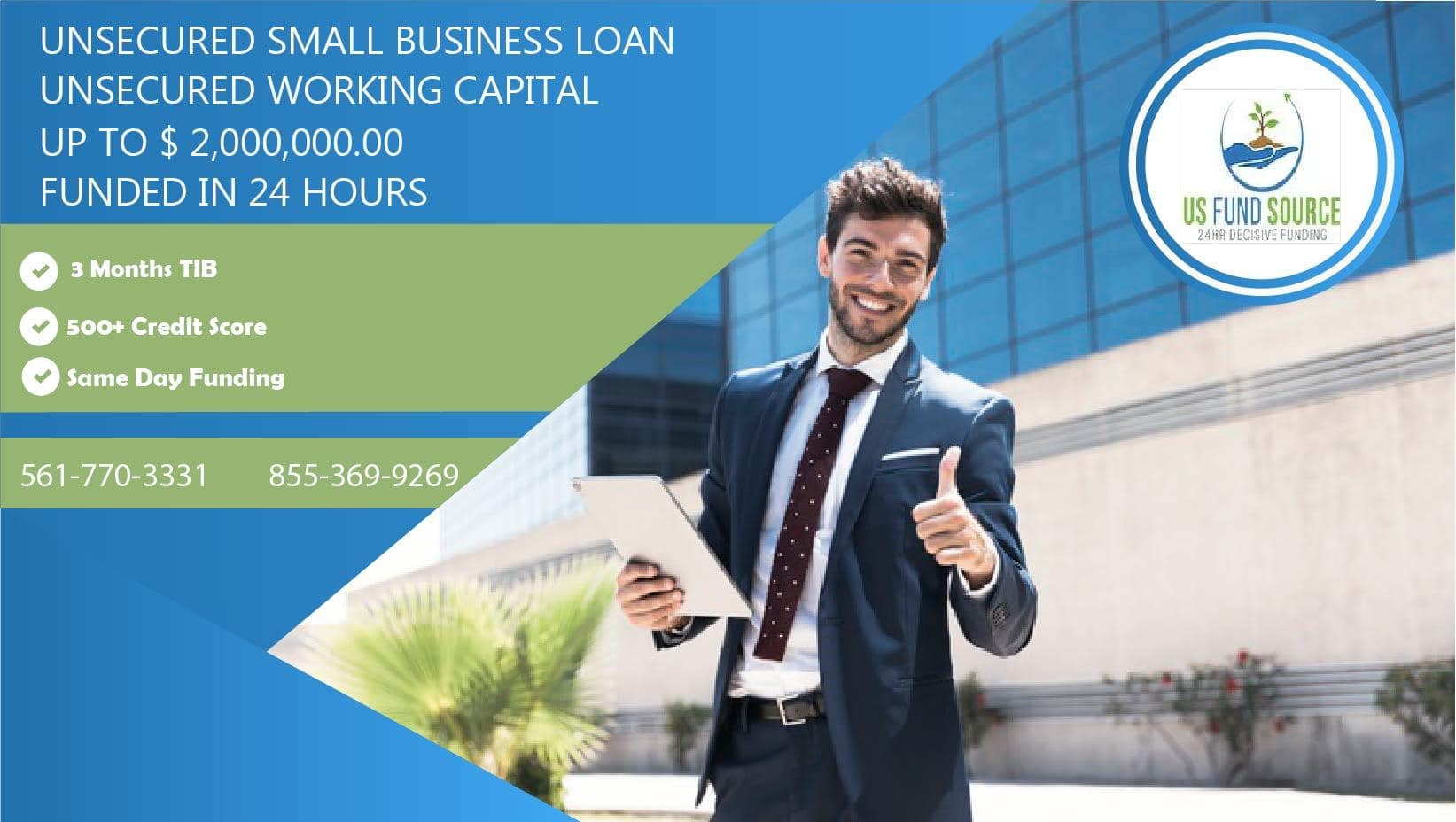 Unsecured Small Business Loans Préstamo sin garantía de la pequeña empresa